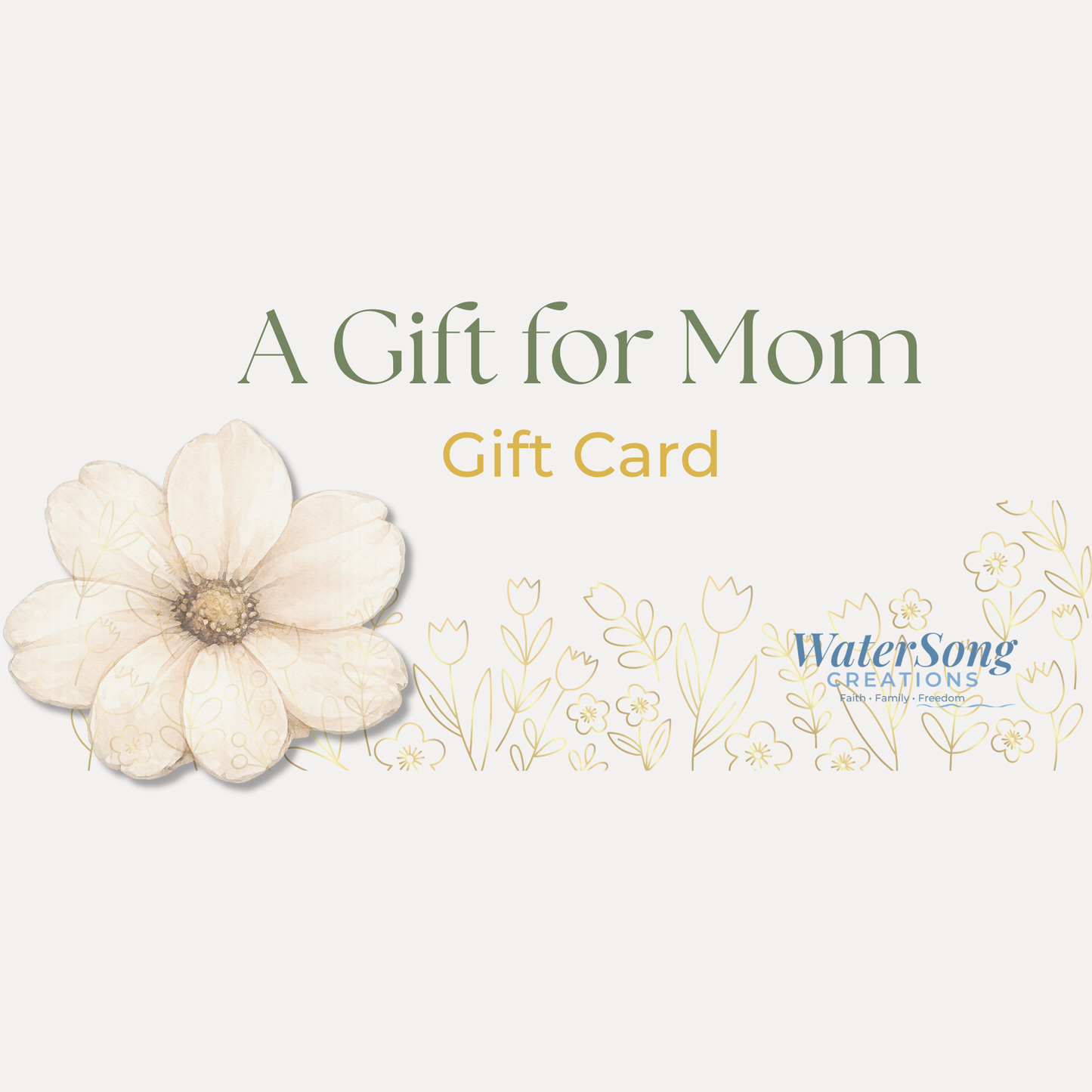 Gift for Mom Gift Card